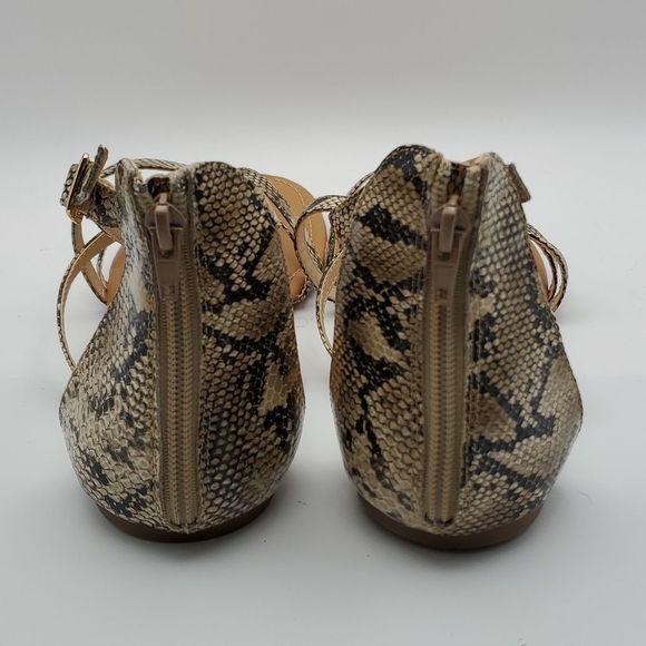 Faux Snake Skin Sandals. SIZE 12M. S860 - Picture 4 of 5